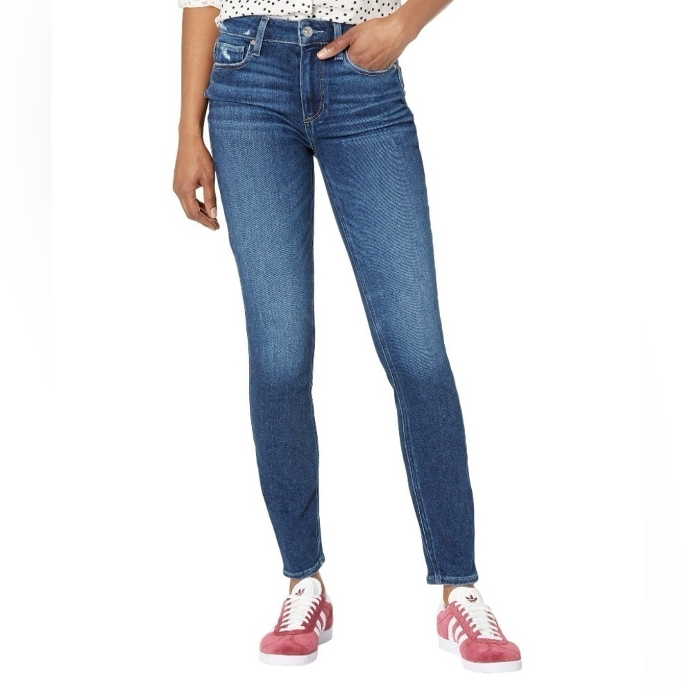 NEW w/TAGS PAIGE Hoxton High Rise Ankle Skinny Jeans Women's Size 30 - Picture 3 of 11